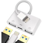 Adaptateur lightning usb chargeur jack accessoires pour apple iphone 14 13 12 11 pro max 7 8 plus x se ...