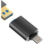 Adaptateur lightning usb pour iphone 14 13 otg 3. 0 cble jack pour apple usb - a lecteur carte photo ...
