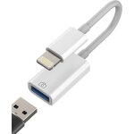 Adaptateur lightning a usb otg 3. 0 pour iphone 14 13 pro max c�ble jack usb - a cl� lecteur pour ipad ...