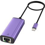 Adaptateur lightning vers ethernet 1000 mbps, adaptateur rseau 2 en 1 iphone ipad vers rj45 ethernet ...