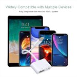 Adaptateur lightning vers hdmi premium - convertisseur d'cran de synchronisation numrique 1080p pour ...