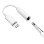 Adaptateur lightning vers jack 3, 5 mm pour iphone (no original)