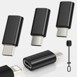 Adaptateur lightning vers usb c, 4 pices adaptateur lightning vers usb - c pour iphone 16 / 16 pro / ...