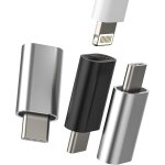 Adaptateur lightning vers usb c pour iphone ipad mini compatible pour samsung (3pack) jack cble type ...