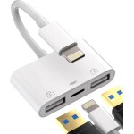 Adaptateur lightning vers usb et de charge cl otg 3. 0 pour iphone 14 13 charge cble jack pour apple ...