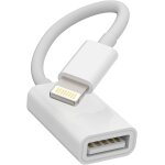 Adaptateur lightning vers usb flash pour iphone otg convertisseur dongle appareil photo lecteur de carte ...