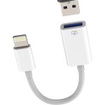 Adaptateur lightning vers usb pour iphone 14 pro max certifi� mfi pour apple otg c�ble connecteur pour ...