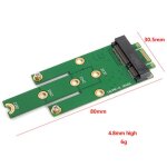 Adaptateur m. 2 b + m key vers msata mini pci express sata 3. 0 ssd, carte de conversion mâle pour 2242 ... Adaptateur m. 2 b + m key vers msata mini pci express sata 3. 0 ssd, carte de conversion mâle pour 2242 ...