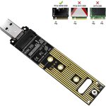 Adaptateur m. 2 nvme vers usb 3. 1, carte de conversion interne pour disque ssd, usb - a 3. 0 Adaptateur m. 2 nvme vers usb 3. 1, carte de conversion interne pour disque ssd, usb - a 3. 0