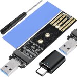 Adaptateur m. 2 vers usb nvme ssd vers usb 3. 1 gen2 10 gbit / s pci - e convertisseur lecteur cl m ...