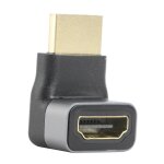 Adaptateur m�le - femelle compatible hdmi, prolongateur � 90 degr�s, angle droit, pour ps4 hdtv, convertisseur ...