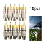 Adaptateur mãƒâ¢le rca doré 10 piãƒces, connecteur sans soudure pour audio vidéo cctv ip caméra de sécurité ... Adaptateur mãƒâ¢le rca doré 10 piãƒces, connecteur sans soudure pour audio vidéo cctv ip caméra de sécurité ...