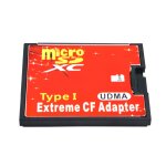 Adaptateur micro sd vers cf, sdxc vers flash compact de type i, lecteur de carte mmoire pour appareil ...