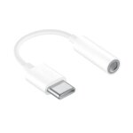 Adaptateur micro usb type c 3. 1 vers jack 3. 5 femelle blanc