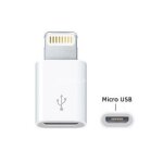 Adaptateur micro usb lightning iphone