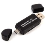 Adaptateur micro usb otg mle et usb 2. 0 mle, lecteur de carte sd / micro - sd
