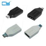 Adaptateur mini displayport dp vers hdmi hdtv femelle, convertisseur pour surface pro2 pro 3 mac book ...