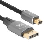 Adaptateur mini dp vers dp displayport b0305, 1. 4 m / m, amplificateur l�ger, cordon de transport facile ...