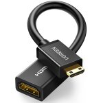 Adaptateur mini hdmi vers hdmi 4k 60hz cble mle vers femelle 18gpbs 3d ethernet arc compatible avec ...