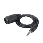 Adaptateur mini jack trs mâle vers 5 broches, adaptateur midi din femelle, câble convertisseur jack stéréo ... Adaptateur mini jack trs mâle vers 5 broches, adaptateur midi din femelle, câble convertisseur jack stéréo ...