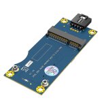 Adaptateur mini pci - e vers usb avec emplacement pour carte sim pour module wwan / lte