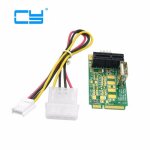 Adaptateur mini pcie vers pci e x1 pci express 1x, cordon d'extension, mini pcie vers pcie, carte usb ...