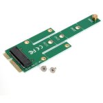 Adaptateur msata vers m. 2 ngff, carte de conversion 6. 0 gb / s, sata bus ssd b key vers msata male ...