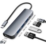 Adaptateur multiport usb c, hub de charge 5 en 1 avec charge pd 100 w, adaptateur hdmi 4k pour double ... Adaptateur multiport usb c, hub de charge 5 en 1 avec charge pd 100 w, adaptateur hdmi 4k pour double ...