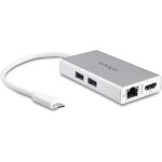 Com adaptateur multiport usb - c - mini station d'accueil usb - c avec 4k hdmi - 60w pd pass - through, ...