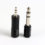 Adaptateur noir pour guitare lectrique et basse, cble d'interface usb pour pc et mac