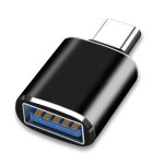 Adaptateur otg de type c mle vers usb 3. 0 femelle, coque en aluminium, convertisseur de cble pour ...