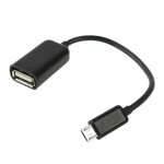 Adaptateur otg, c�ble micro usb vers usb, pour tablette android, samsung, lg, sony, xiaomi, t�l�phone ...