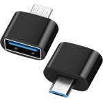 Adaptateur otg micro usb vers usb pack de 2, adaptateur micro usb, cl� usb, disque dur portable, etc. ...
