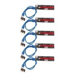 Adaptateur pci - e riser pour btc mining, 3 en 1, ver103c express, 1x 4x 8x 16x, carte sata 15 broches, ...