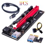 Adaptateur pcie riser 009 express 1x 4x 8x 16x, extension pci e usb riser 009s gpu double 6 broches, ... Adaptateur pcie riser 009 express 1x 4x 8x 16x, extension pci e usb riser 009s gpu double 6 broches, ...