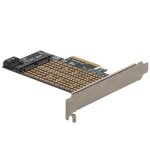 Adaptateur pcie vers m2 / m. 2 ssd, adaptateur pcie nvme / m2 ssd vers sata pci - e, carte m key + b ...