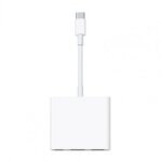 Adaptateur pd portable 3 en 1 pour moniteur, usb 3. 0 type - c vers hdmi 4k, hdtv compatible