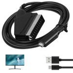 Adaptateur péritel vers hdmi avec câble d'alimentation usb ¿ full hd 1080p, adaptateur hdmi compatible ... Adaptateur péritel vers hdmi avec câble d'alimentation usb ¿ full hd 1080p, adaptateur hdmi compatible ...