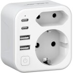 Adaptateur prise anglaise, adaptateur voyage france / europe vers uk, adaptateur prise avec 2 usb a et ...