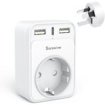 Adaptateur prise australie, adaptateur eu vers au avec 2 usb & 1 port usb - c adapté à au prise adaptateur ... Adaptateur prise australie, adaptateur eu vers au avec 2 usb & 1 port usb - c adapté à au prise adaptateur ...