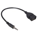 Adaptateur prise jack audio 3. 5 mm  usb femelle