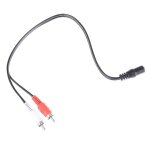 Adaptateur prise stéréo femelle 3. 5mm prise à 2 mâle jack rca câble audio et câble de haut - parleur ... Adaptateur prise stéréo femelle 3. 5mm prise à 2 mâle jack rca câble audio et câble de haut - parleur ...