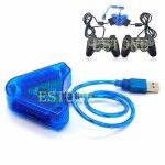 Adaptateur pour ps2 psii ddr playstation vers usb pc, convertisseur n, 1 pice