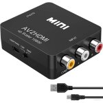 Adaptateur rca vers hdmi 1080p av audio vidéo convertisseur pour ps2 ps4 wii xbox n64 ps3 vhs vcr tv ... Adaptateur rca vers hdmi 1080p av audio vidéo convertisseur pour ps2 ps4 wii xbox n64 ps3 vhs vcr tv ...