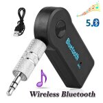Adaptateur récepteur bluetooth 5. 0 sans fil 2 en 1, prise jack 3. 5mm pour musique de voiture, audio, ... Adaptateur récepteur bluetooth 5. 0 sans fil 2 en 1, prise jack 3. 5mm pour musique de voiture, audio, ...