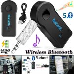 Adaptateur récepteur sans fil compatible bluetooth 5. 0, prise jack 3. 5mm, musique de voiture, audio, ... Adaptateur récepteur sans fil compatible bluetooth 5. 0, prise jack 3. 5mm, musique de voiture, audio, ...