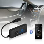 Adaptateur rcepteur / transmetteur de musique bluetooth sans fil pour voiture, 3. 5mm, convertisseur ...