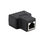 Adaptateur de rpartiteur de cble ethernet rj45 femelle, 1  2 voies, connecteur pour ordinateur portable, ...