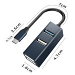 Adaptateur de répartiteur multi 4 ports usb c hub 3. 0 type c otg, accessoires d'ordinateur, adaptateur ... Adaptateur de répartiteur multi 4 ports usb c hub 3. 0 type c otg, accessoires d'ordinateur, adaptateur ...