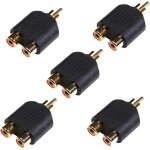 Adaptateur répartiteur rca, cinch y adaptateur av 1 mâle à 2 femelle cinch adaptateur rca à jack pour ... Adaptateur répartiteur rca, cinch y adaptateur av 1 mâle à 2 femelle cinch adaptateur rca à jack pour ...